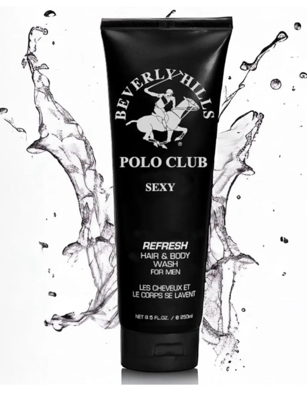 Beverly Hills Polo Club Men's Hair & Body, 'Sexy' Scent, 8.5 oz - 2-in-1